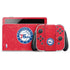 NBA Philadelphia 76ers Distressed Nintendo Switch OLED (2021) Skin